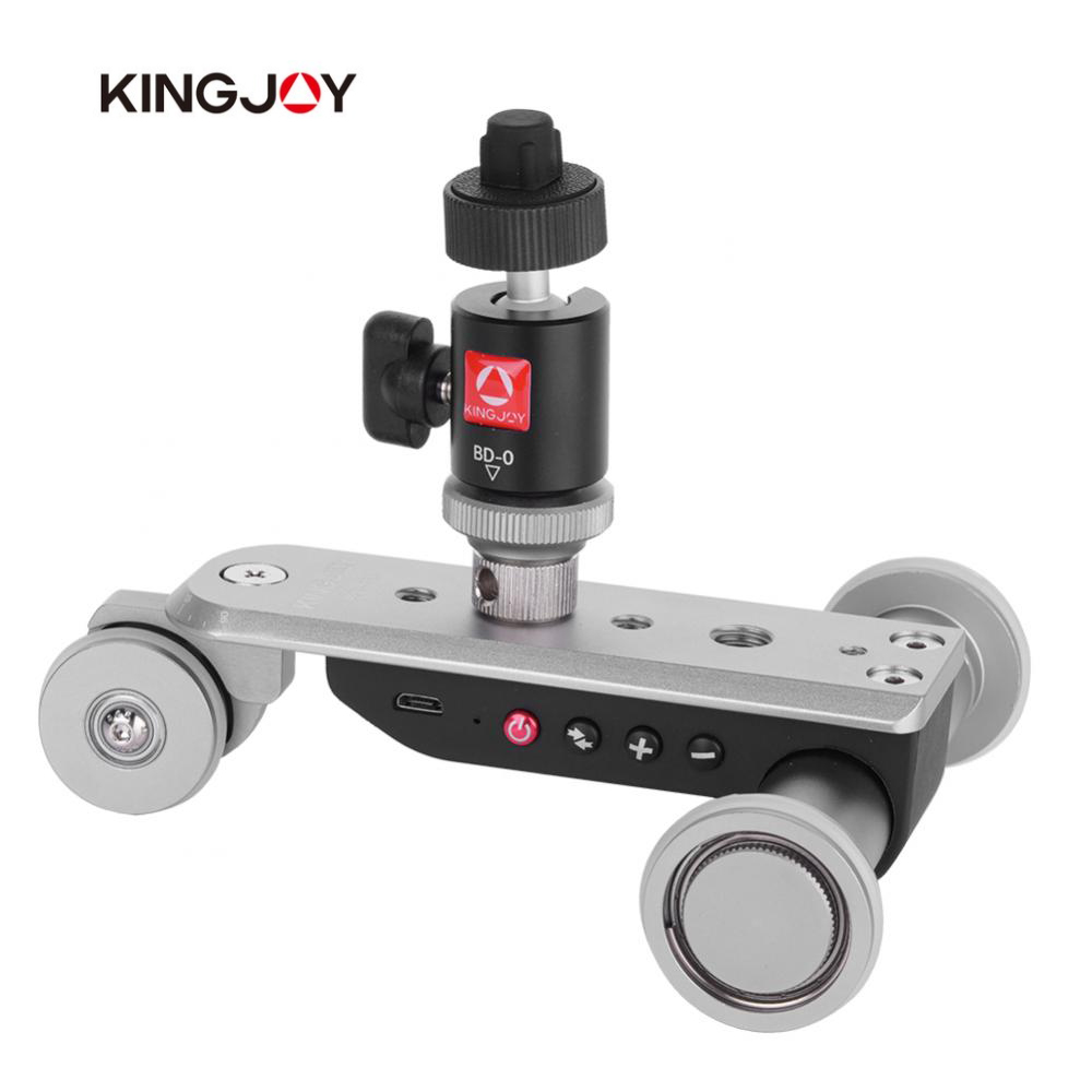 Black Aluminium Alloy Dolly Car VBESTLIFE Mini Motorized Electric Track Slider Motor Dolly Truck Car for DSLR Camera /& Action Camera /& Cellphone