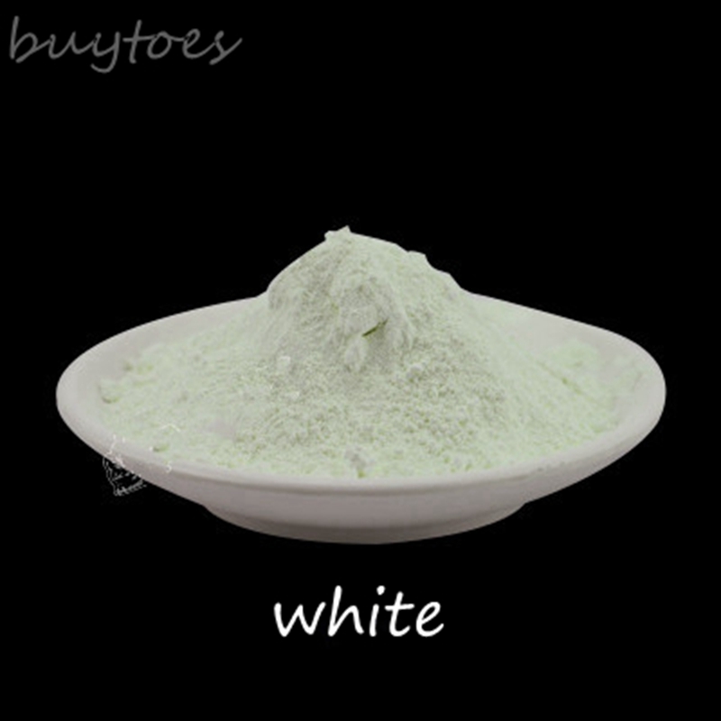 

500g White Fluorescent Dust Nail Polish Pigment DIY Nail Glitter Fluorescent Powder Soap Body Paint Pigment,glow under Ultraviolet light