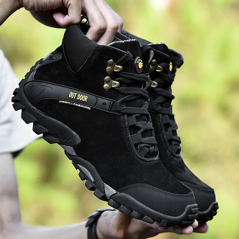 Men Hiking Shoes walking Climbing Fishing popular Outdoor shoes Lightweight Mountain Boots Hiking Shoes