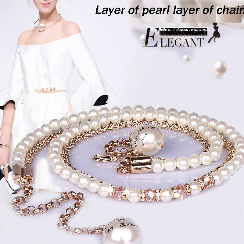 Cintura in vita donna in argento 10 Fila Strass Diamante Diamanti Fashion Wear Ragazze