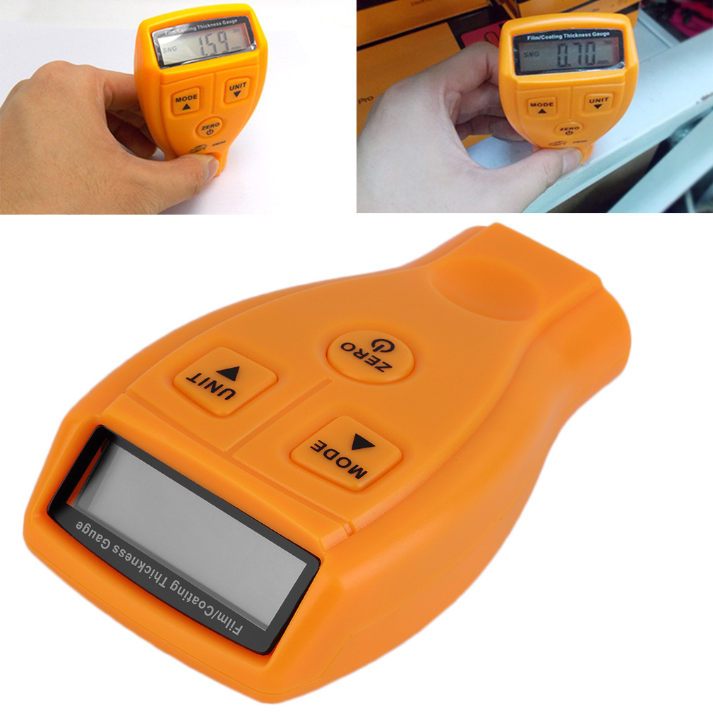 

GM200 paint coating thickness tester diagnostic tool ultrasonic measuring instrument digital car ultrasonic paint instrument