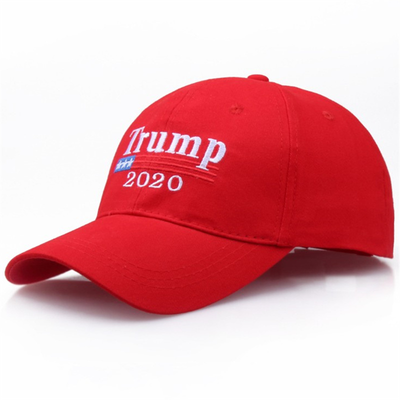 

TUNICA 2020 Red Hat Re-Election Embroidery USA Flag MAGA New Cap Cotton Baseball Hat cap, Red trump 2020