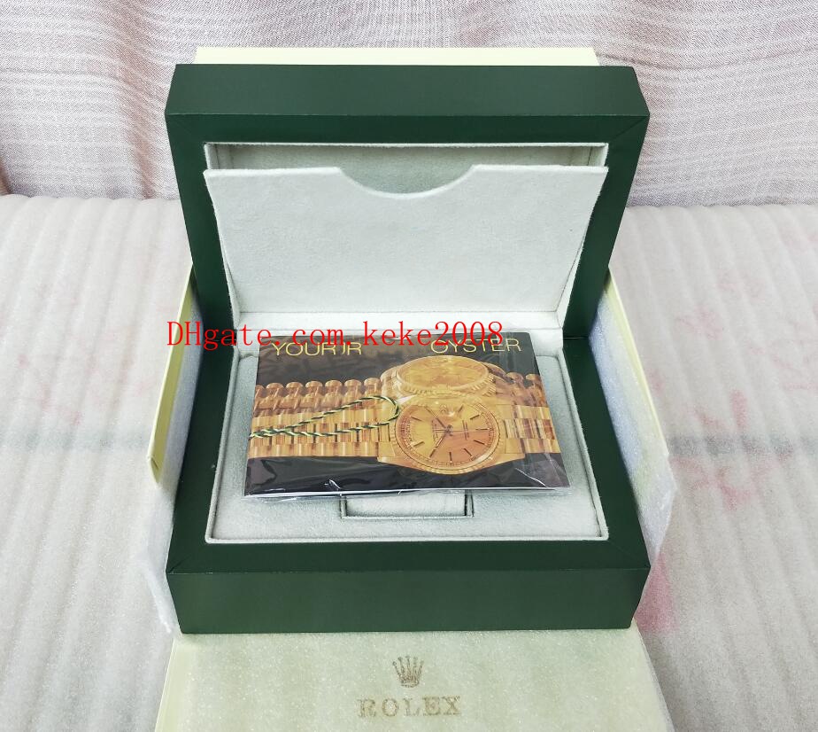 

Luxury Green Watch Original Box Papers Card Purse Boxes Handbag 0.8KG For Sea-Dweller 126660 116610 116660 116710 Man woman gift Watches box, Black;blue