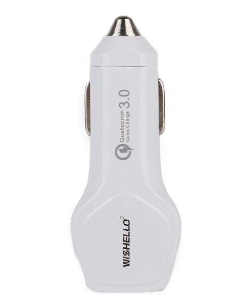 White with logo