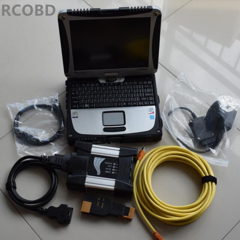 

super 3IN1 scanner tool for bmw icom next latest hdd with laptop cf19 toughbook touch diagnose