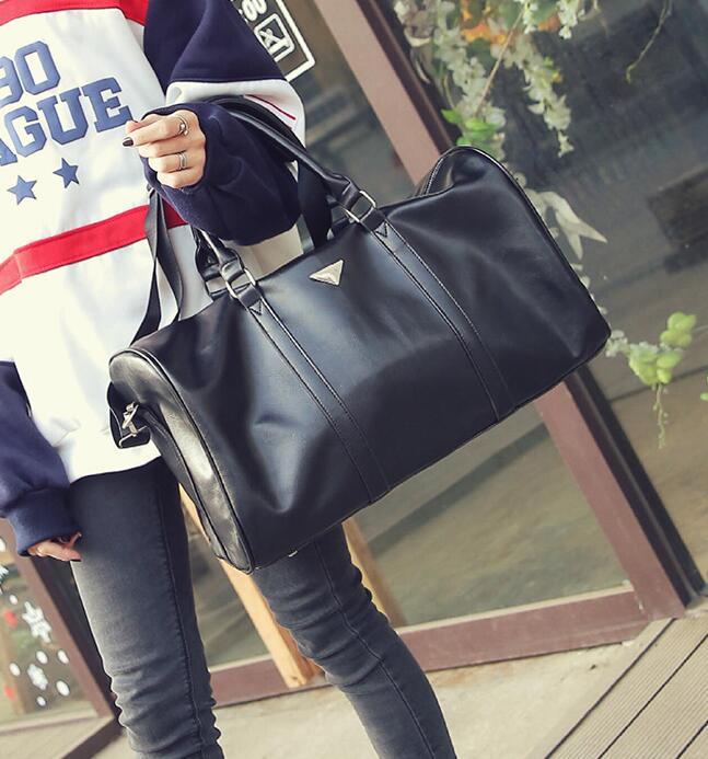

2016 new fashion men women travel bag duffle bag, brand designer luggage handbags large capacity sport bag