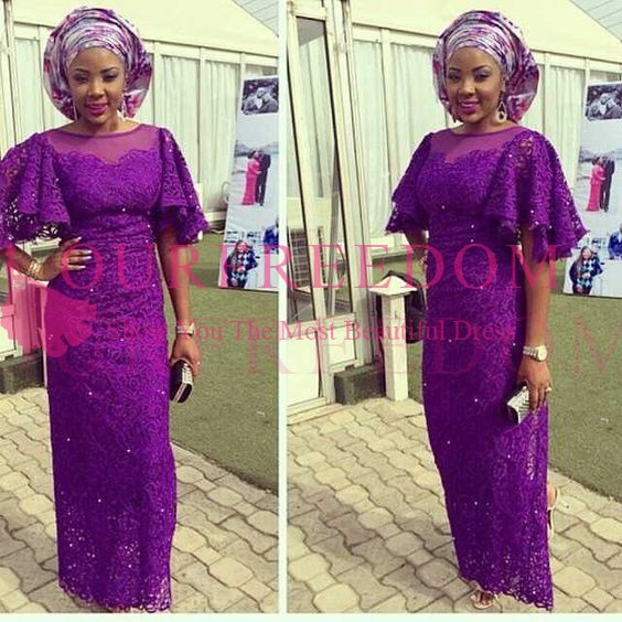 short aso ebi styles