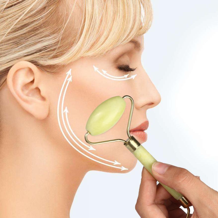 hot sale Anti Aging Royal Jade Roller 100% Natural Jade Facial Roller Healing Slimming Massager wholesale-image-410274124