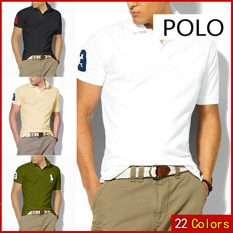 white polo with red horse