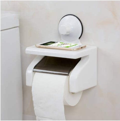 

Hot sales Wholesales Free shipping Suction Cup Hangers Toilet Paper Tissue Bar Holder Bathroom Wall Towel Rack