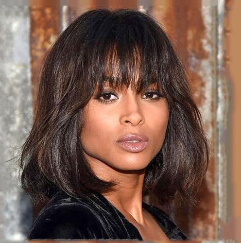 Brazilian Human Virgin Remy Baby Soft Hair Lace Front Full Lace Bob Straight Wigs 130% Desnity Unproccessed Natural Black Color-image-410059867