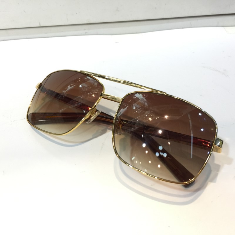 

Vintage Men Outdoor Attitude Sunglasses Clssic Metal Square Full Frame Uv 400 Protection 0259 Eyewear Top Quality With Package