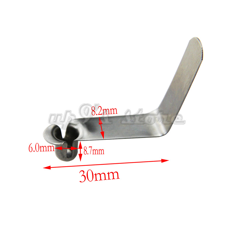 

50pcs Stainless Steel Seawater 6mm Kayak Paddle Tent Pole Push Hollow Button Spring Clips Snap Locking Tube Single Pin