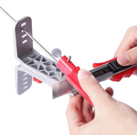 

Molibao Professional Knife Sharpener Kitchen Sharpening System with 5 Stone Versions for All Knife Sharpening System Z25