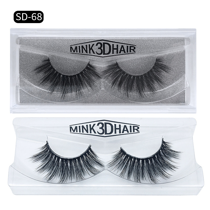 

Hand Made 3D Mink Hair False Eyelashes Thick natural long Fake Lashes 16 styles available DHL Free YL003