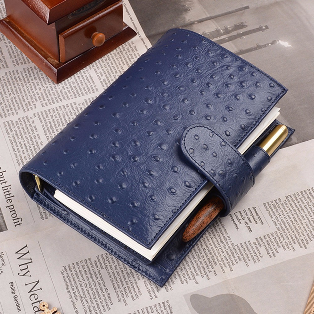 Organiser Diary Gold Edge Slim Black Faux Leather Pocket Diary 2018 Diary