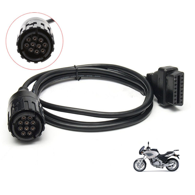Module ICOM D pour BMW-ICOM A2 A3 outil de diagnostic pour motos B-M-W câble de diagnostic OBD ICOM 10pin à 16pin