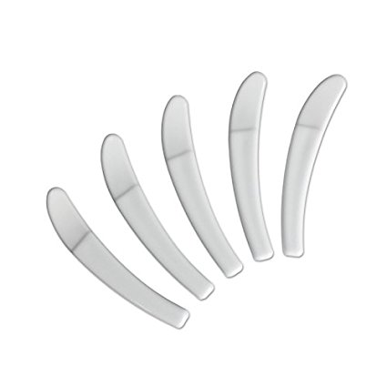 

100pcs/lot Mini Cosmetic Spatula Scoop Disposable White Spatula 50mm plastic spoons tool 100pcs