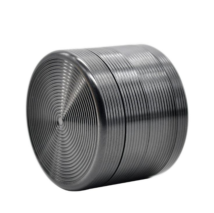 

Aluminum alloy smoke grinder, metal smoke grinder, diameter 63mm four layer thread Cigarette Mill
