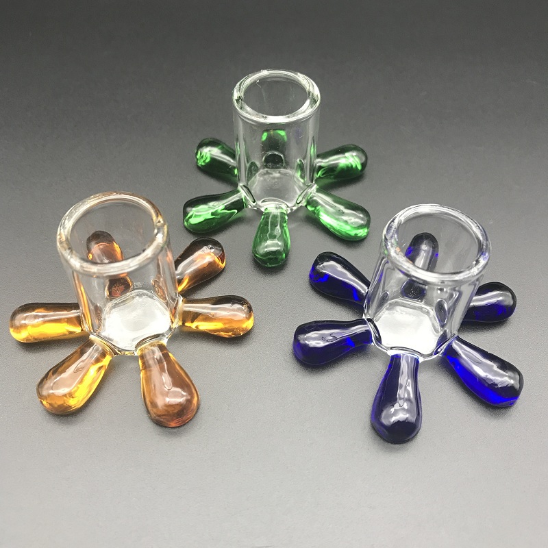 

Colorful Glass Carb Cap stand OD 20mm super clean cap stands glass holder for carb caps quartz banger nail bong oil dab rig