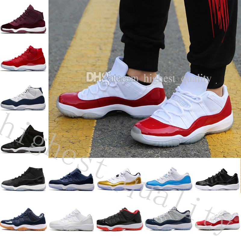 

2018 Mens Women High 11 Gym Red Midnight Navy 72-10 Royal Blue Basketball Shoes Out Door Sports Sneakers for Men Size US 5.5-13 Eur 36-47, #15 low 72-10