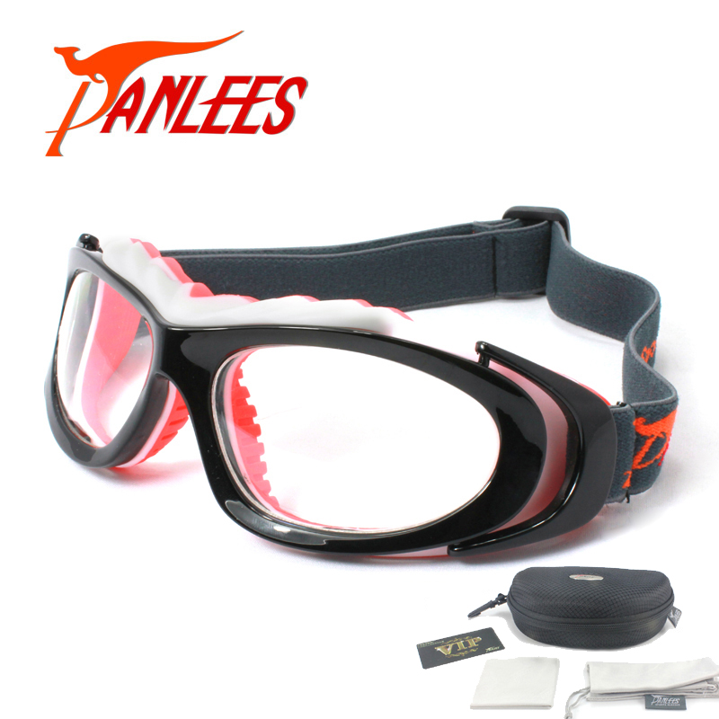 

Panlees sports design Soccer Basketball Football Prescription optical lenses Men Women elastic band strap safety Goggles