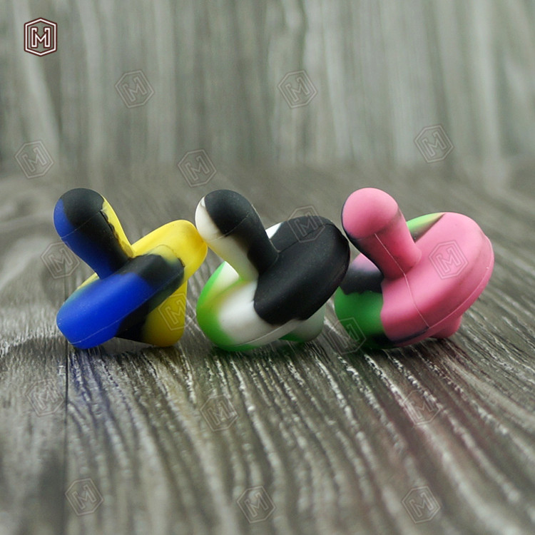 

25mm OD Universal Colored Silicone UFO carb cap dome for Quartz banger Nails glass water pipes, dab oil rigs free shipping