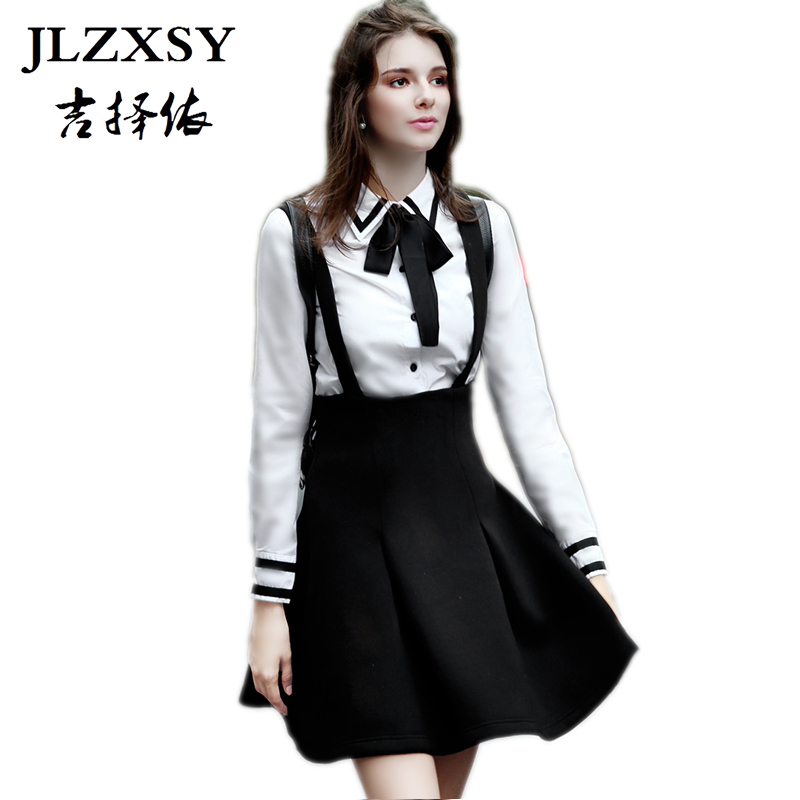 

JLZXSY New Fashion Women Elegant Strap Skirt High Waist Suspender Skirt Pleated Swing A Line Ball Gown Mini, Black