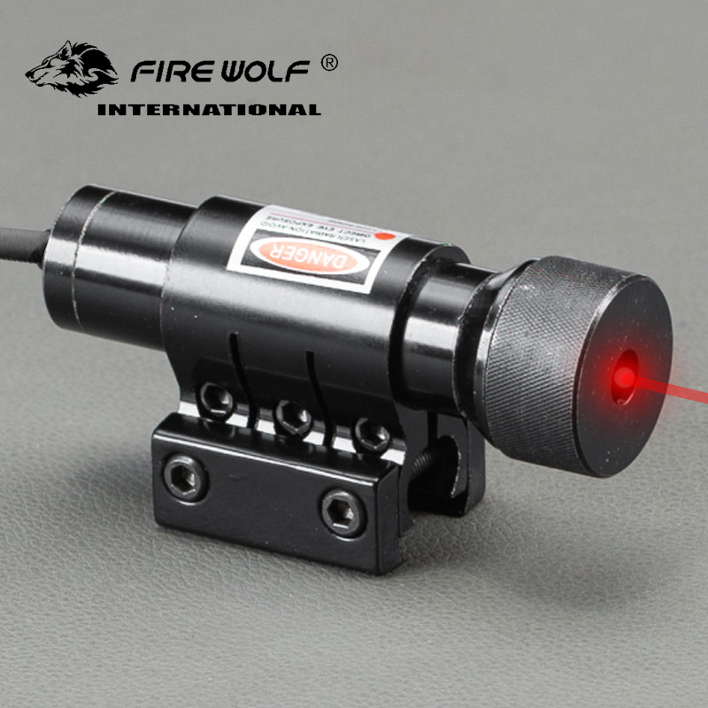 

LRO3 Tactical Red Dot Laser Sight With Tail Switch Hunting Riflescope Laser for 20mm Picatinny Rail