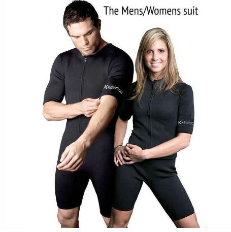 

Men's / Women's Slimming Body Shapers Neoprene Sauna Suit Sexy Bodysuit Leg Fajas Waist Trainer Shapewear Zipper Plus Size S-3XL