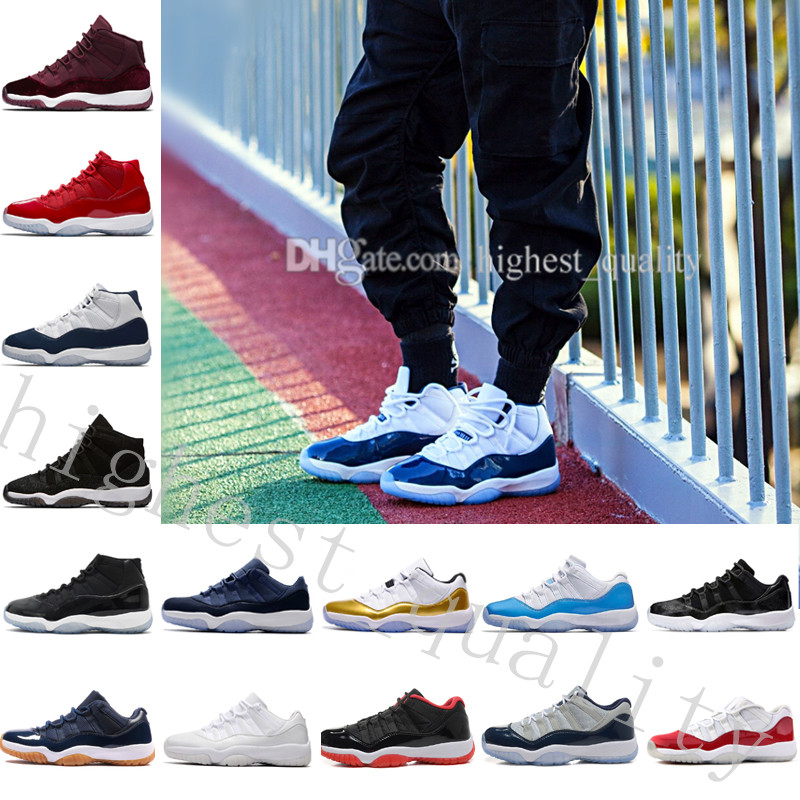 

New Gym Red GS Midnight Navy 'Win Like 82' 11 Basketball Shoes hot sale Men original Sneakers Boots Weaving 11S Boots Cheap online for sale, #14 high 72-10