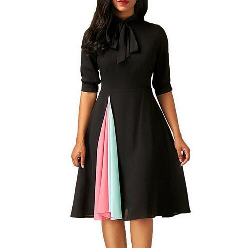 chiffon office dresses