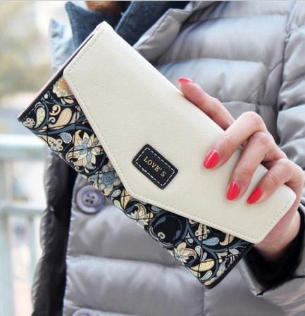 

Designer Luxury Long Wallet Women Wallets Female Bag Ladies Money Coin Women Purse Carteras Cuzdan, Red
