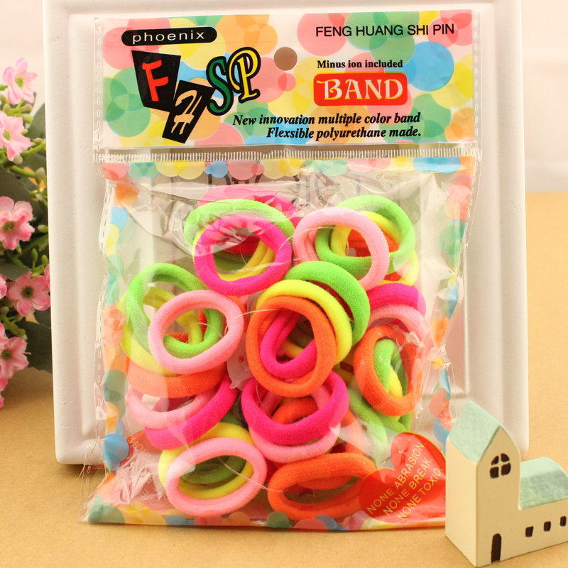 

AIKELINA 25pcs/bag Child Baby Kids Ponytail Holders Hair Accessories For Girl Headwear Rubber Hair Band Tie Gum Free shipping, Black