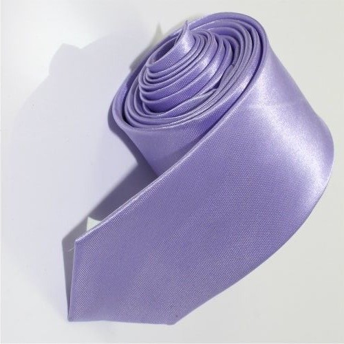 

NEW SKINNY MEN WEDDING SOLID PLAIN NECK TIE COLOR Classic LAVENDER, Blue;purple