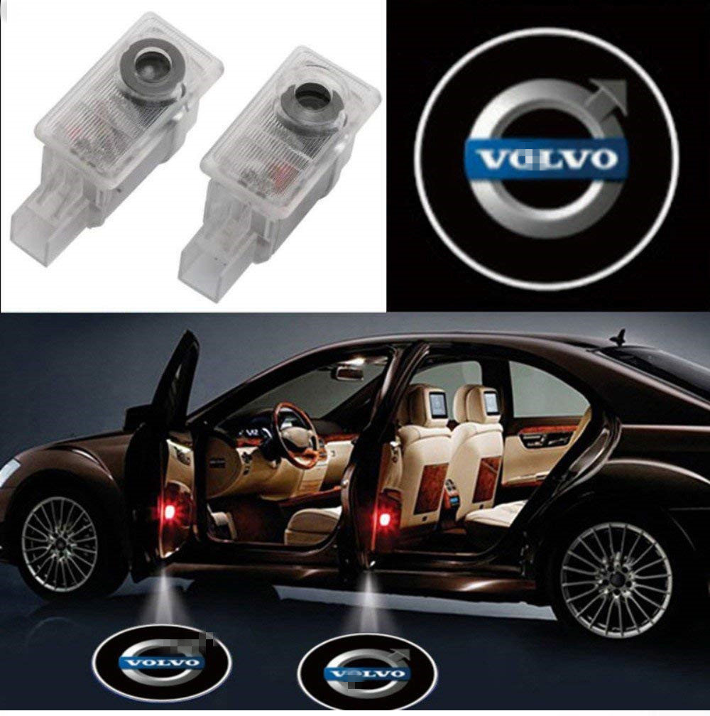 

2X Car LED logo projector door laser logo light for Volvo xc90 xc60 s60 s80 s40 v40 v60 xc70 Car Courtesy shadow light
