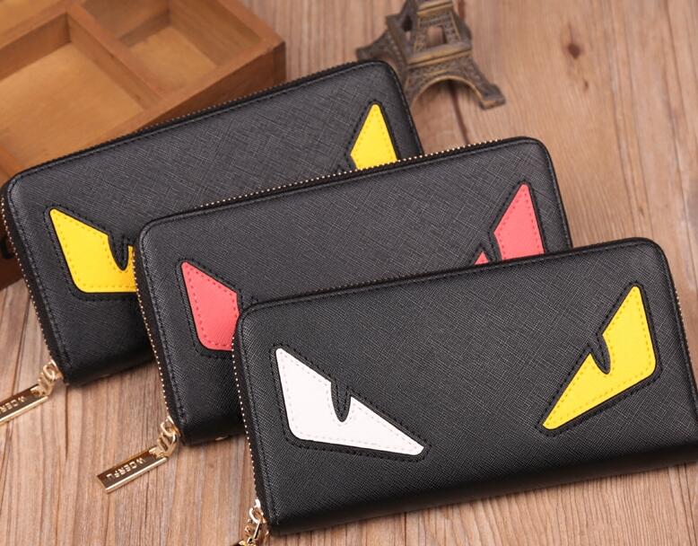 

Eye Monster Unisex Long Wallet Zipper Clutch Eye Monster Fashion Trend Clutch Large Capacity Eye Monster Wallet Clutch Bags Wallets