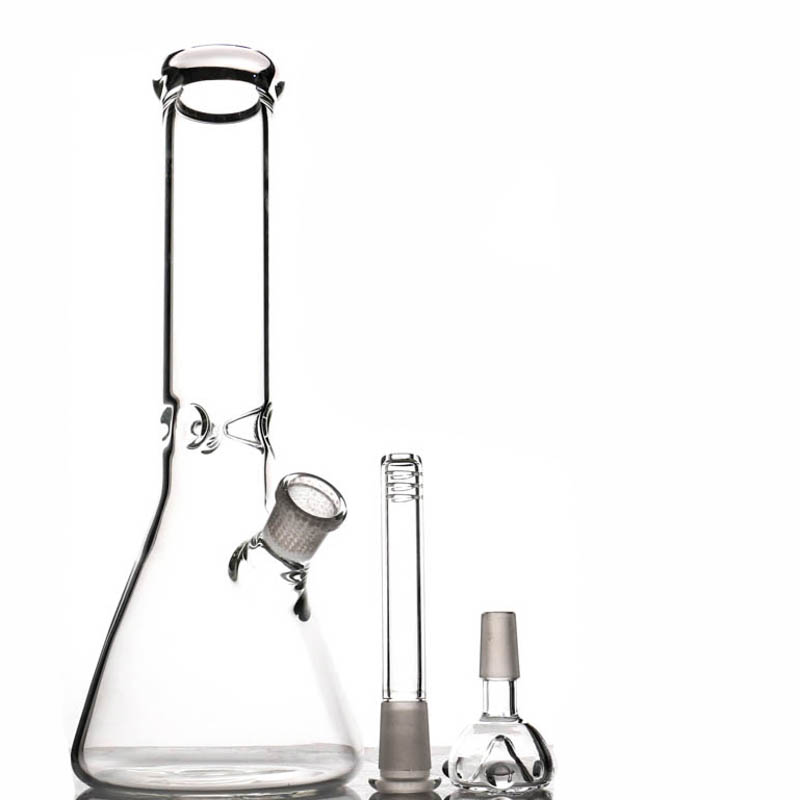 

Hookah beaker Glass Bong water pipes thick material for smoking 10.7" bongs