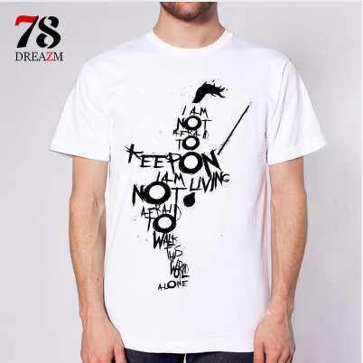 

My Chemical Romance new summer style men Clothing Male t shirt Man T-shirts Casual T-Shirts mens tops tees
