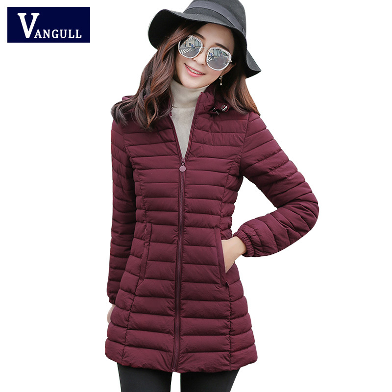 Winter jacket Woman Outerwear Slim Hooded Down Jackets 2017 Woman's Warm Coat Women Wadded Cotton Long Parkas Plus size 6XL S18101501