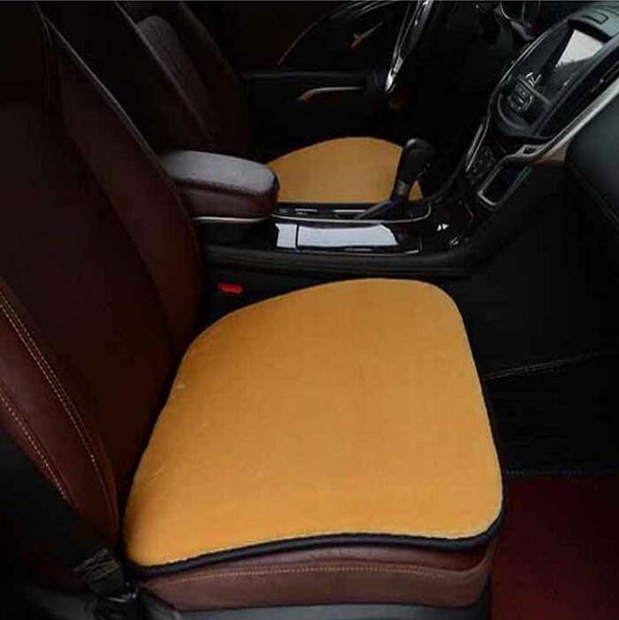 

Car front Seat Covers Universal Fit SUV sedans Chair Pad Cushion mat antiskid short fur