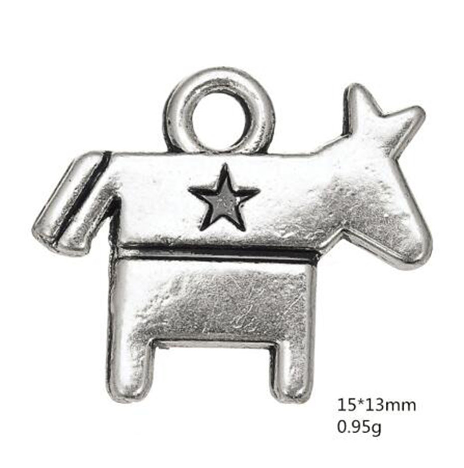 2021 Democrat symbol Donkey hot sales charms-image-420742383