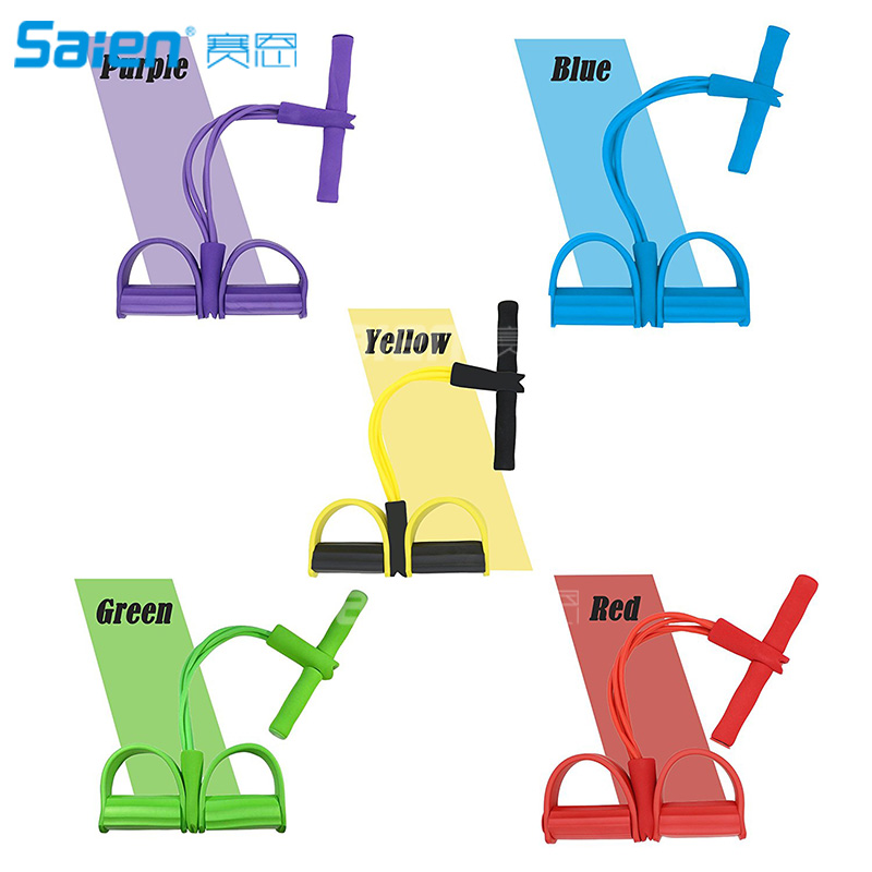 

Pedal Resistance Band Elastic Sit up Bands Fitness to Exercise Workout for Women Multi Function, Oem