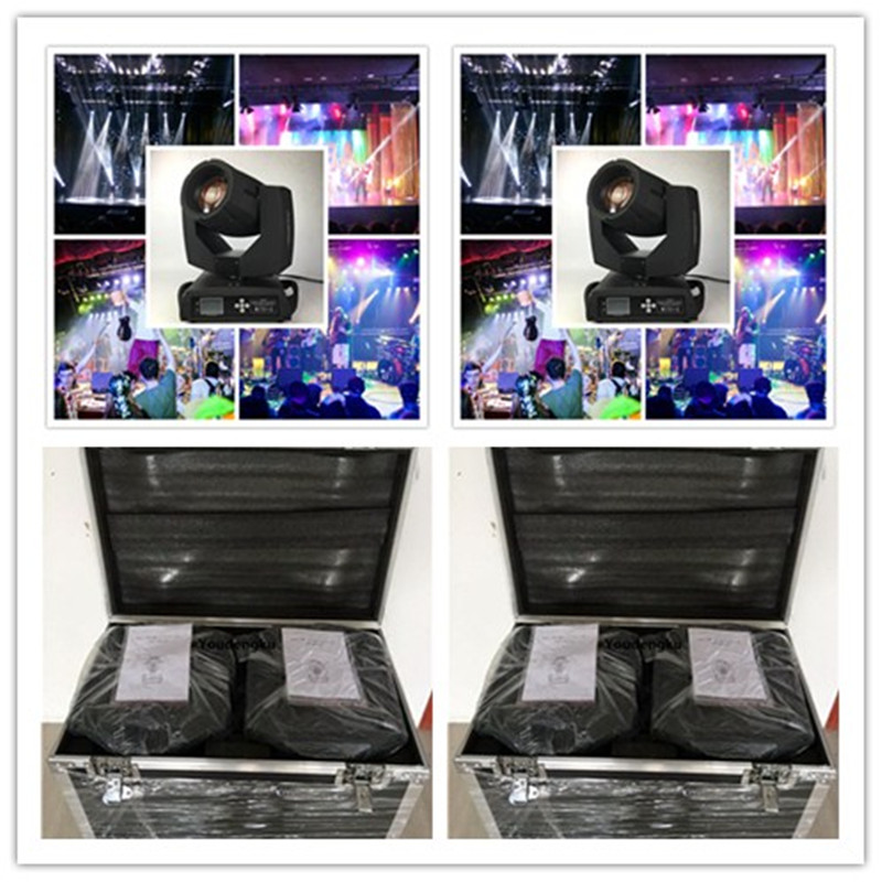 4 pièces + étape de mariage de casse-volant DMX R5 200W la tête mobile légère Sharpy Dmx Tête de mouvement 5r