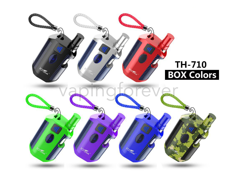 

Kangvape TH-710 Preheat Box Kit 650mAh TH710 with 0.5ml 510 K3 CartridgeTH710 Variable Voltage Battery Box Mod for Liberty Series Authentic, Multi