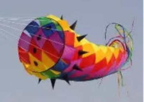 

Great Turbine Rainbow Giant Slowly Rotating Turbine Windsock Kite accessories a