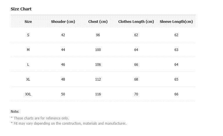 Kenzo Size Chart