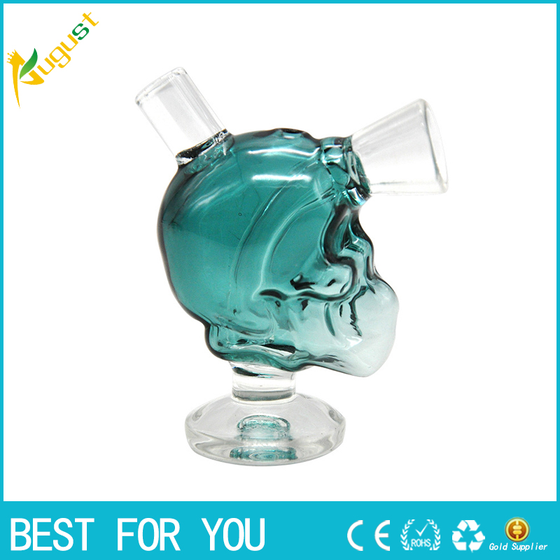 

Net hot Mini Skull glass Blunt Bubbler Smoking Bubble Small Water Pipes Small Pipes Hand Pipe bowl