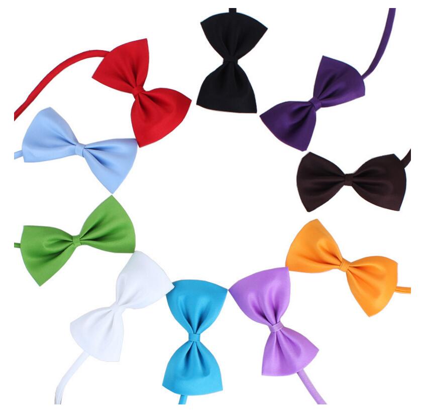 

Dog Pet Bowties Genteel Bowknot Handsome Dog Neck Tie Cat Ties Collars Pet Grooming Supplies MOQ 200 pcs