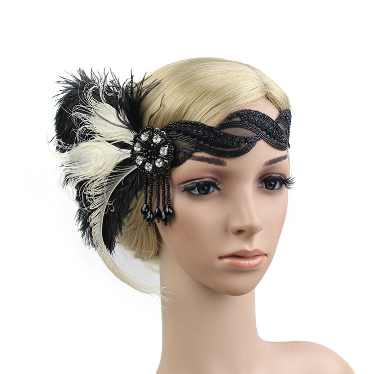 feather headband